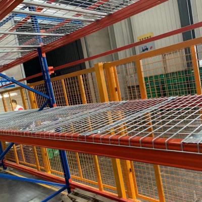 China Warehouse Corrosion Protection Customized Galvanized Racking Panels For Storage Pallet Racking for sale