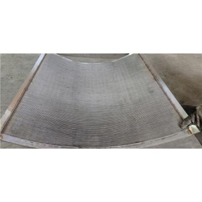 China Construction worksÂ   Hot Selling Finely Processed Sand Sieve Plate Industrial Vibrating Curved Stainless Steel Screen for sale