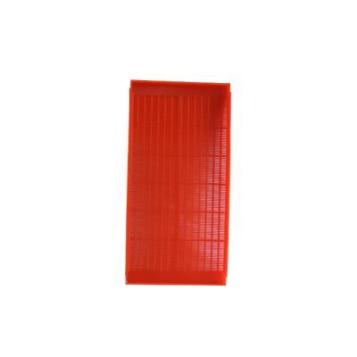 China Corrosion Resistance Polyurethane Screen Panel Polyurethane Vibrating Screen Mesh Rubber Dewatering Sieve Plates Factory Price for sale