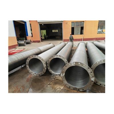 China Construction worksÂ   China Supplier Finely Processed Metal 304 Stainless Steel Wedge Wire Screen Pipe Oil Sand Control Screen Pipe for sale