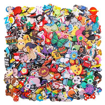 China Custom Clog Charms Many Styles Assorted Designs Available Promotional Shoes Decoration Charms Soft PVC Shoe Charms For Crocs for sale