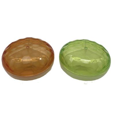 China Round 3 Spaces Plastic Medicine Box Home Plastics PP Receive Party Jewelry Ball Pill Box for sale