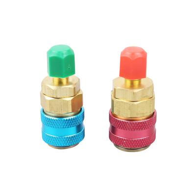 中国 Universal Refrigerant Coupler High And Low Pressure Quick Connector 販売のため