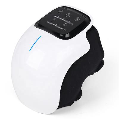 China GUOHENG LED Foot Touch Screen Laser Heating Vibration Pain Relief Infrared Knee Massager Patella for sale