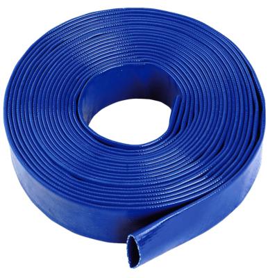 China Water conveying for suction irrigation 4 6 8 inch pvc layflat pipe discharge pipe for water pump for sale