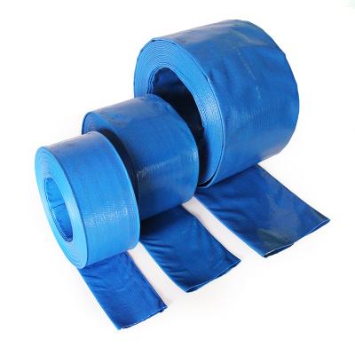 China Water Conveying For Suction Irrigation PVC Layflat Soft Water High Pressure Hose for sale