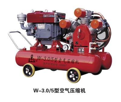 China Zhejiang Kaishan Group Portable Diesel Driven Piston Air Compressor for Mining for sale