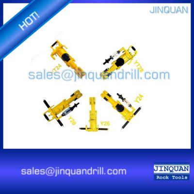 China Martillo neumático de Jack del taladro de roca de Jinquan Y6 Y19A Y20 Y24 Y26 YT27 YT28 YT29A en venta