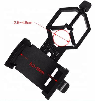 China Aluminum alloy and new brass phone holder connect phone to sight place for taking photos for all cell phone for sale