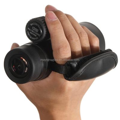 China Factory New HD Long Range Monocular Mobile Telescope 10-30X50 Zoom Powerful Russian Monocular For Sale 12X50 for sale