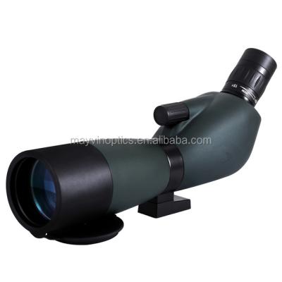 China High Strength Construction 45 Degree Metal Factory 15-45x60 Angled Spotting Scope with Tripod, Carry Bag, Set for Target Shooting Bird Watching Hunting for sale