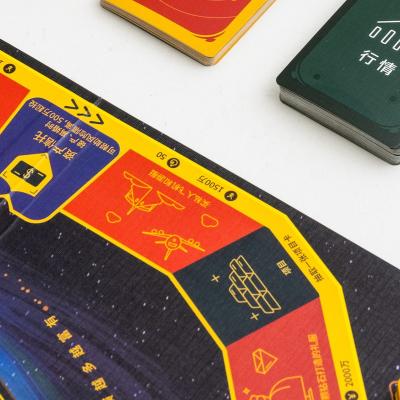 China Hot Sale Plastic Plastic Promotional Custom Board Game for sale