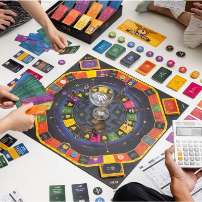 China Hot Sale Second Hand Game Wealth Flow Sand Plastic Table Board Game for sale