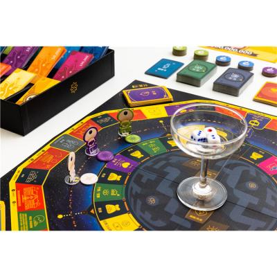 China Plastic And Paper Promotional Gift Earn Money Playing Games Kids Education Puzzle Table Card Board Game for sale