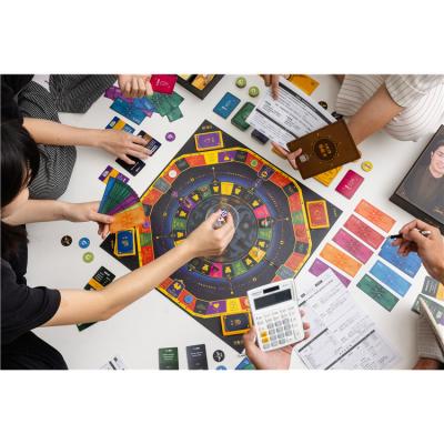 China Manufacturer Factory Dropshipping Games of plastic and paper that make money family paper materials table board game for sale