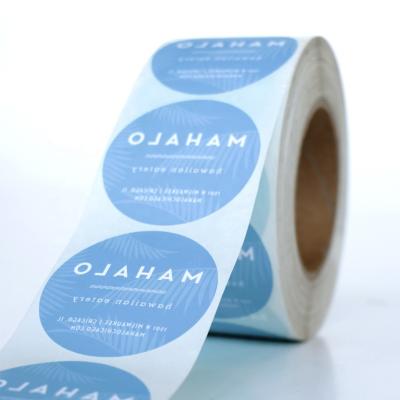 China Waterproof Custom Self Adhesive Vinyl Sticker, Logo Sticker, Sticker Printing Roll Labels for sale