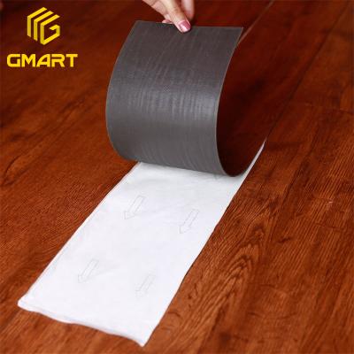 China Hot Selling Self Adhesive Marble Pattern Wear Resistant Vinyl Flooring, Eco-friendly Wood Grain Self Adhesive Flooring Sticker for sale