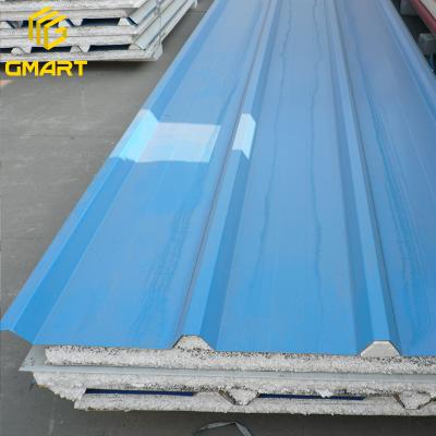 China Gmart Exterior Wall Panels Modern Structural Insulated EPS Sandwich Panel , Lightweight EPS Sandwich Panel Wall for sale