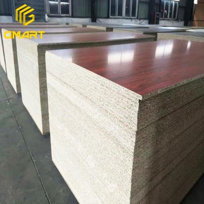 China Modern MFC Panel 1220*2800 Raw Wood Textured Osb Bagasse Pannelli Legno Truciolato Particles Panel Interesting For Decoration for sale