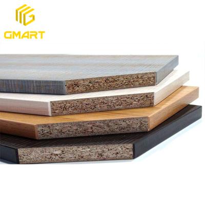 China New Products Modern Warm Oak Moisture Resistant Rice Husk 210X280Cm Size E1 P6 Raw Paper Veneer Chipboards for sale