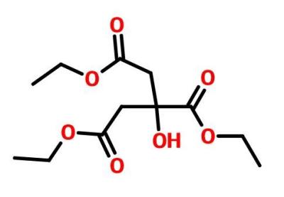 China Innocuous Citrate Plasticizer , Transparent Ethyl Citrate Cas No 77-93-0 for sale