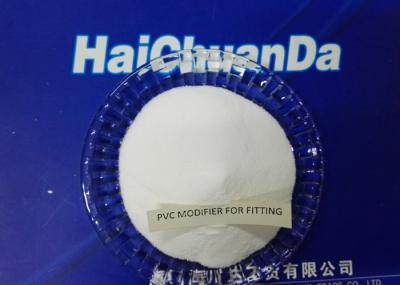 China High Performance Acrylic Impact Modifier For PVC Fitting , Pure Chemical Powder for sale