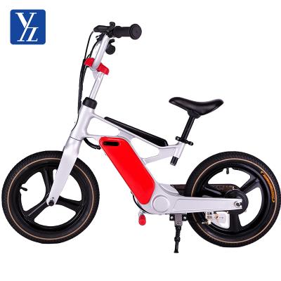 China Street Kid Cycles 14 Inch Mini Child Electric Balance Bike Magnesium Alloy Sport Small Road Bike Kids for sale