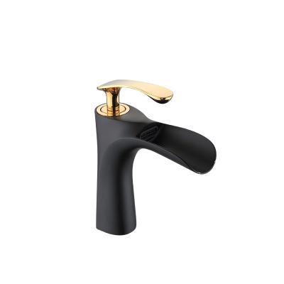 China Metered Faucets Bathroom Basin Faucet Bathroom Tap Hot Cold Water Sink Faucets Single Water Basin Mixer Water Taps Lavatory Faucet for sale