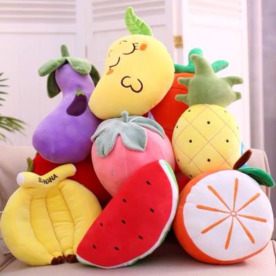 China High Quality Customized Lovely Fruit Plush Doll Soft Toys for sale