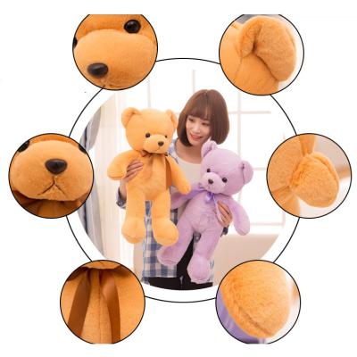 China China Cheap Cute Bear Plush Toy Customized Cute Animal Toy For Kids Children for sale