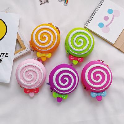 China Novelty Clips 2021 Summer JOYIE Novelty Coin Clips 2021 New Arrivals Summer Small Jelly Bags Little Girls Candy Shaped Mini Purses And Handbags Kids Bag for sale