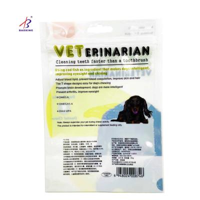 China New Arrival Superior Quality Eco - Friendly Zip Lock Plastic Pet Food Bags for sale