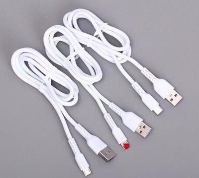 China Fast Charging Speed Fully Compatible Flash Charging 5A Super Fast Charging cable For Oppo For Apple For Vivo For Android Mobile Phone Type-C  Cable for sale