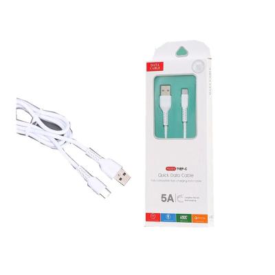 China Fast Charging Speed Mobile phone usb-c fast charging type-c flash 5A cable for huawei for Android mobile phone for apple Wholesale in stock cable for sale