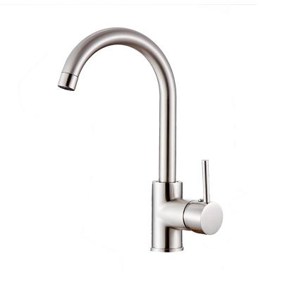 China High Quality Brass Single Hole Stainless Steel Thermostatic Faucets Kitchen Sink Taps Kitchen Faucet for sale