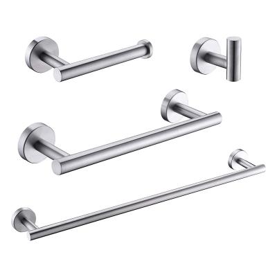 China Bathroom accessories set high quality 304 stainless steel four piece bathroom accessories set with best selling in USA market for sale