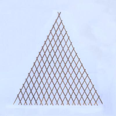 China Reasonable Sophisticated Technology Design Garden Willow Obelisk Woven Stand Willow Flower Shelf Easily Assembled for sale