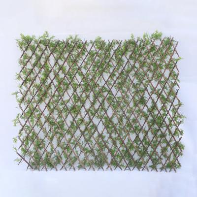 China New Design Easily Assembled Artificial Fence Screen Leaves Expandable Fence Screen For Privacy Security for sale