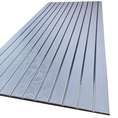 China 1220*2440*18mm Slotted MDF Moisture Proof Board For Sale for sale