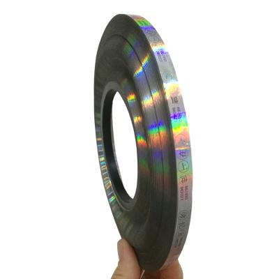 China Manufacturer Wholesale Hologram Anti-Fake Security Paper Security Easy Open Adhesive Wire for sale