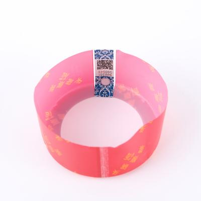 China Anti Counterfeit Printed Wine Bottle Heat Shrink Cap Anti Counterfeit Seals for sale