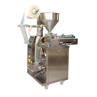 China Automatic Vertical Small Bag Beverage Liquid Pouch Honey Stick Sachet Filling Milk Block Soup Water Oil Packaging Machine for sale