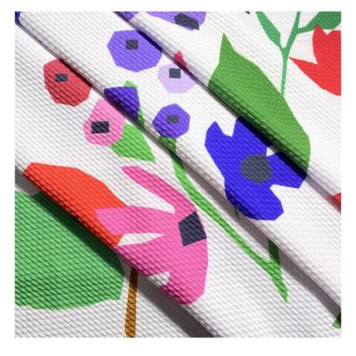 China Viable Hot Sale New Product Wholesale Colorful Grass Digital Printing Polyester Bullet Liverpoof Fabric For Bows for sale