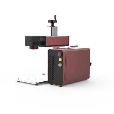 China RAYTHER Separate Laser Fiber Laser Marking Machine Style Fiber Laser Marking Machine 20W 30W 50W for sale