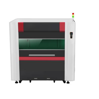 China Laser CUT 600 *600mm fiber laser cutting machine 500w 1500 watt mini fiber laser cutter with water cooling for sale