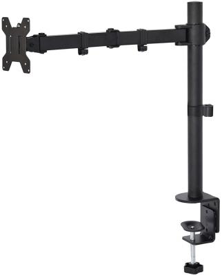 China High Quality Steel LED LCD Display Steel Desktop Arm Stand Bracket Monitor Mount Desktop Laptop Single Wall Mount Monitor for sale