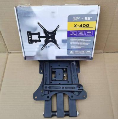 China Steel OEM X.400 Vesa 400*400mm TV Mount Swivel LED LCD TV Wall Bracket for sale