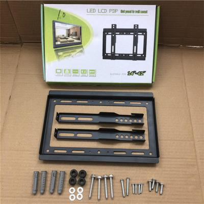 China Hot Item Steel Wholesale TV Wall Mounts Small Size 14-42 Inch Wall Mount TV Bracket for sale