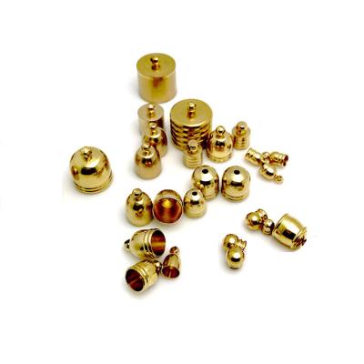 China 4mm size to 14mm beads accessories diy jewelry accessories wholesale positioning copper clad buckle for sale