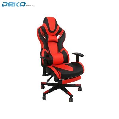 China Adjustable (Height) Adjustable PU Gaming Chair Colorful PC Computer Racing Chair for sale